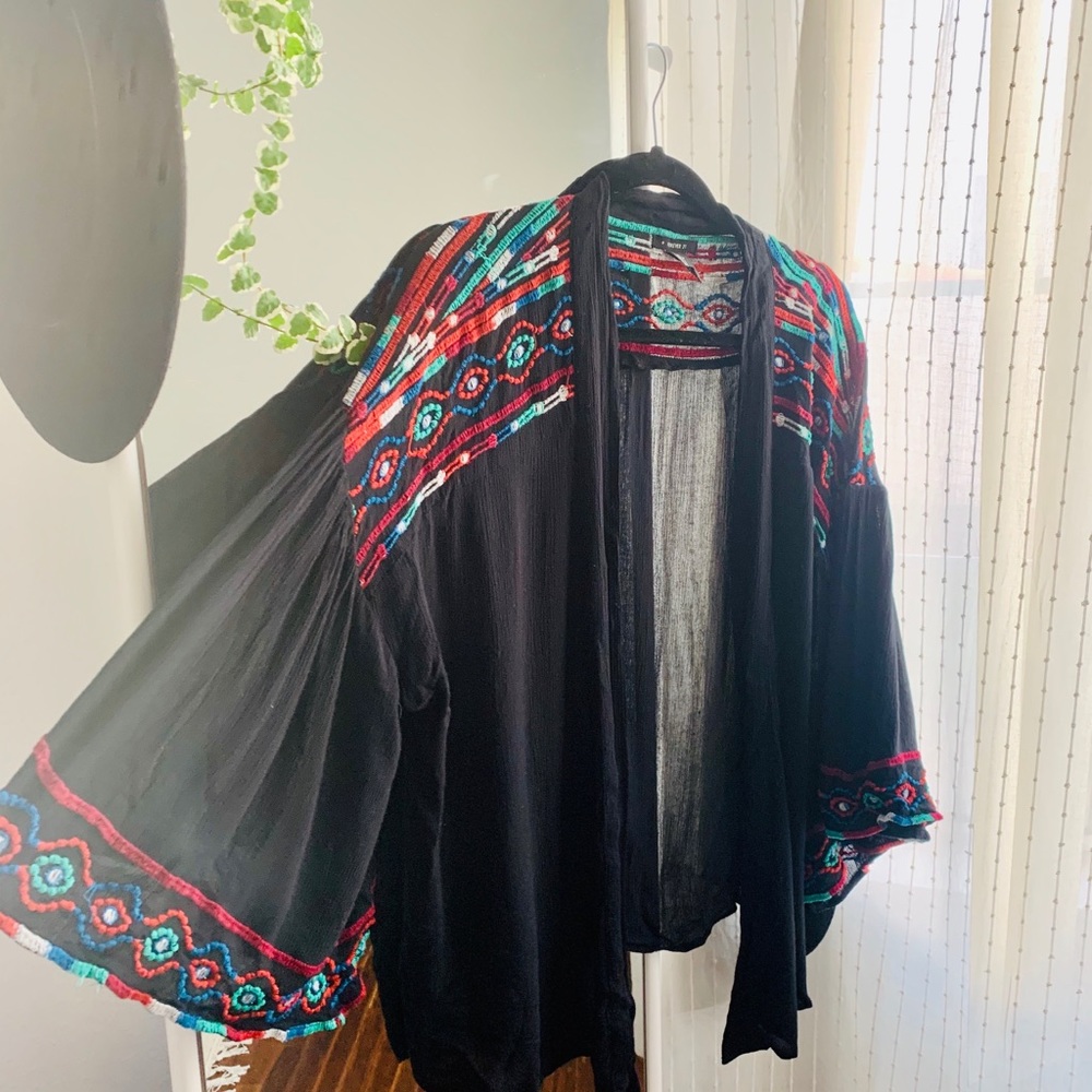 Stunning light kimono